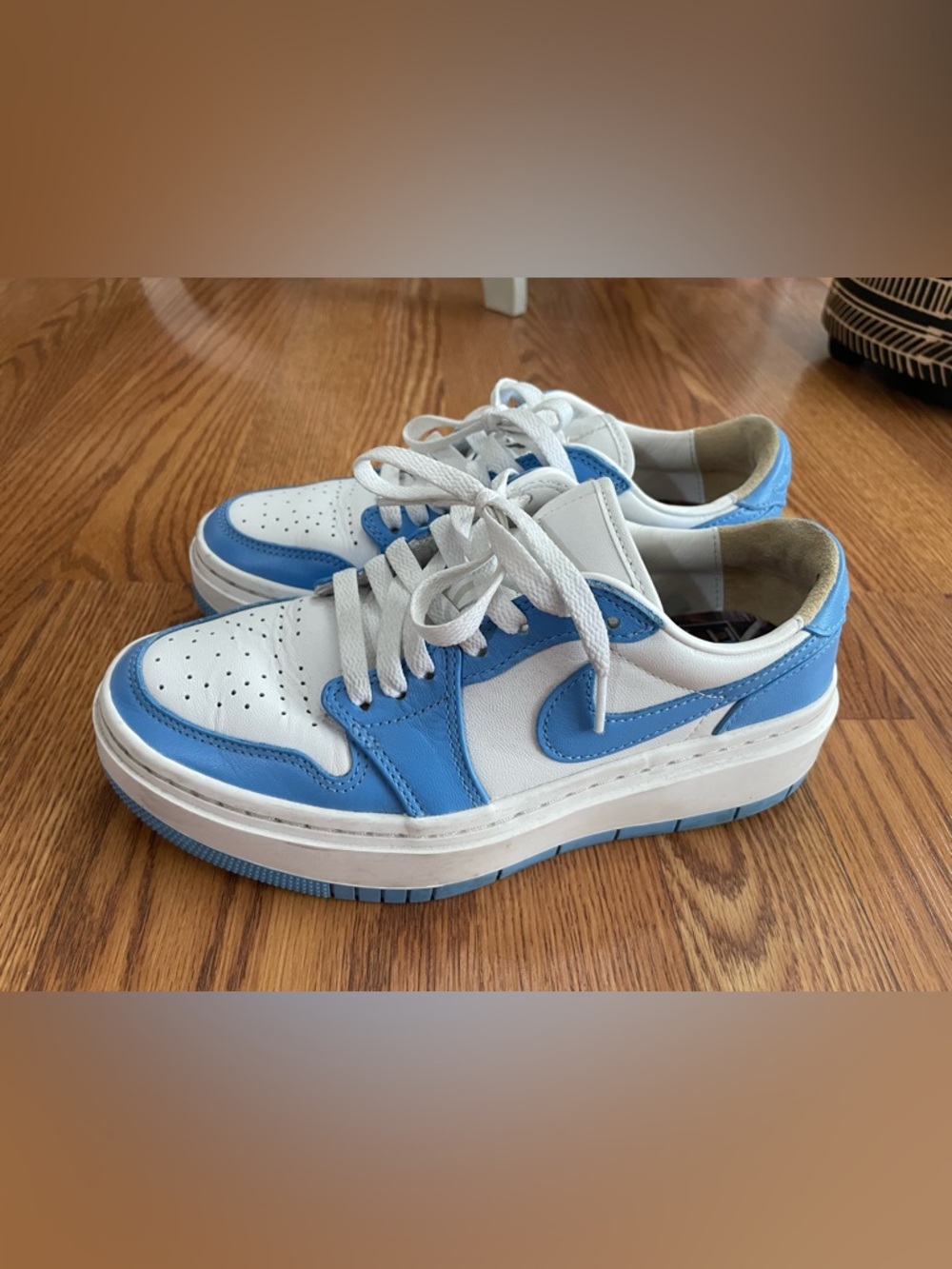 Nike Air Jordan 1 Low White University Blue Women’s Size 6.5
